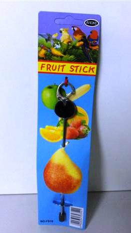 METAL FRUIT SPEAR WITH KEYRING METAL FRUIT SPEAR WITH KEYRING